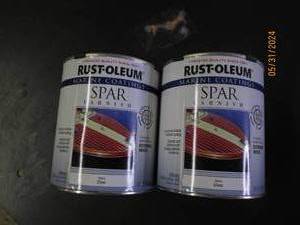 232 fl oz cans of marine paint...