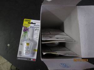case of 4 multi purpose glue .14 oz bottles of glue