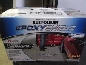 rust oleum epoxyshield professional floor coating kit
