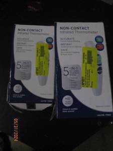5 non contact infrared thermometers untested
