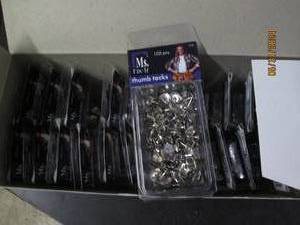 case of 24 ms fix it thumbtacks 100 per package 2,400 per case