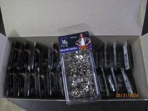 case of 24 ms fix it thumbtacks 100 per package 2,400 per case