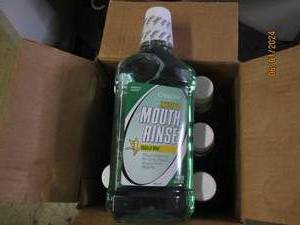 case of 6 1 liter bottles of care one antiseptic mouth rinse past best buy date