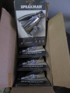 case of 4 speakman luxury shower heads