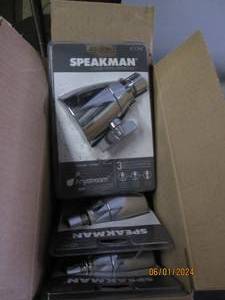 case of 4 speakman luxury shower heads