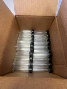 lot 4 image: 80 - 3.5 Inch Screw Cap Vials