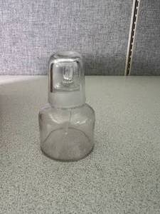lot 35 image: 12 - Balsam Varnish Bottles Mercer Glass