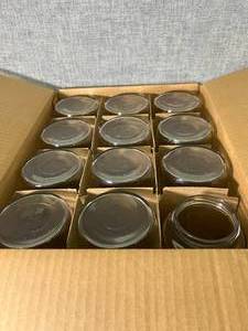 lot 36 image: 12 - Standard Wide Mouth Bottles FISHERBRAND 32oz.