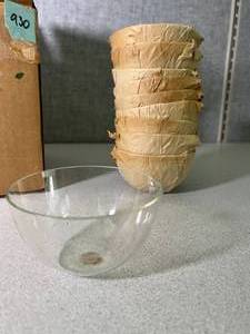 lot 58 image: 10 - 200ml Evaporating Dishes No Shipping