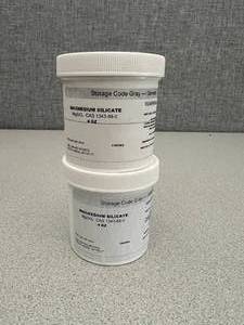 lot 78 image: 8 Oz. Of Magnesium Silicate MgSiO23, CAS 1343-88-0