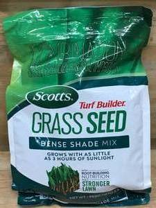 lot 29 image: Scotts Turf Builder Grass Seed Dense Shade Mix 2.4 Pound Bag