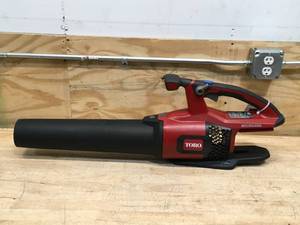 lot 6 image: New Toro 60V MAX 157 mph Brushless Leaf Blower with 2Ah Battery And Charger Model # 51822