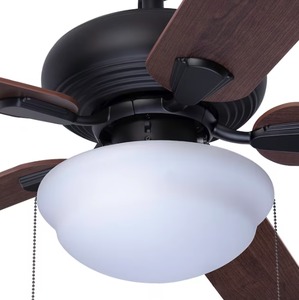 lot 19 image: Harbor Breeze Caratuk River 52-in Bronze Indoor Ceiling Fan with Light (5-Blade)