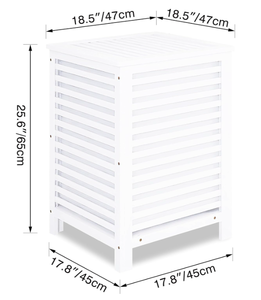 lot 51 image: Smibuy Laundry Hamper With Lid