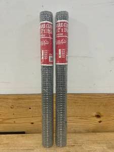 lot 66 image: MAZEL & CO. Lot of 2 Rolls of- 12 x 12 x 19ga Hardware Cloth