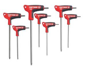 lot 85 image: CRAFTSMAN V-Series 7-key Torx Key Set (Retails for $49.48)