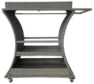 lot 17 image: TK Classics BC6950-D978-W01 Outdoor Bar Cart