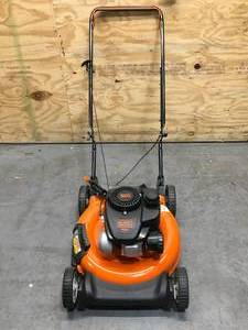 lot 10 image: New Black & Decker 140cc Gas 21 in. 2-in-1 Push Lawn Mower Model # 11A-A0S5736