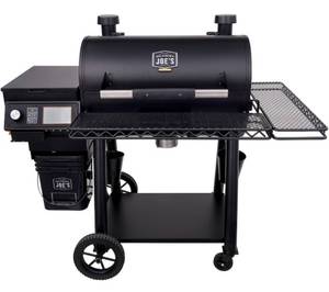 lot 12 image: Oklahoma Joes Rider DLX 900 L 906-Sq in Black Pellet Grill
