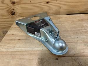 lot 120 image: CURT 2 A-Frame Coupler with Posi-Lock (5,000 lbs., Zinc) (retails for $31.53)