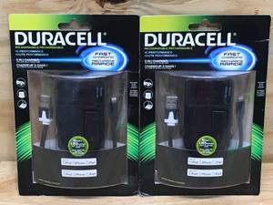 lot 110 image: Lot of 2 - Duracell 3 in 1 Rechargeable Charger With 6ft Cord For iPhone iPad