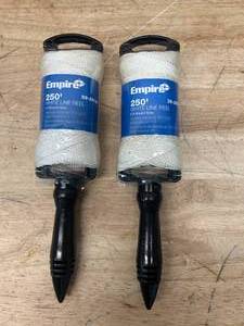 lot 149 image: EMPIRE 250 White Braided Line with Reel 39-250W