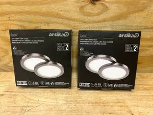 lot 171 image: ARTIKA Lot of 2 Packs of- Lumo LED Closet Light (2 lights per pack)