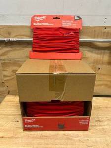 lot 175 image: MILWAUKEE Case of 10- Red Multi-Functional Neck Gaiters