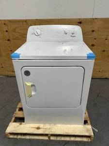 lot 191 image: WHIRLPOOL 7.0 cu.ft Top Load Electric Dryer with Wrinkle Shield (Model WED4616FW0)