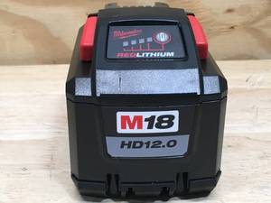 lot 6A image: Milwaukee 12.0Ah Battery Pack
