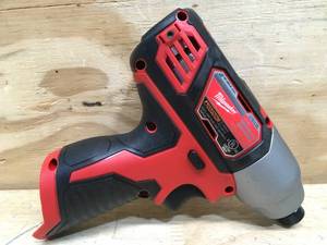 lot 12A image: Milwaukee M12  Hex Impact Driver Model # 2462-20 (Tool Only)