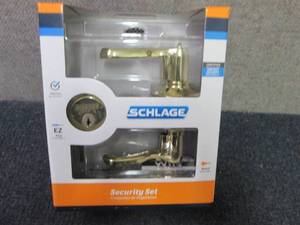 lot 31 image: Schlage F51A FLA 505 Flair Lever Ke...
