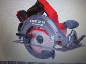 lot 69 image: CRAFTSMAN V20 RP Cordless Circular ...
