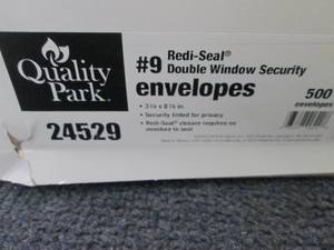 lot 101 image: Quality Park 24529 Double Window Ti...