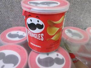 lot 111 image: 12- 1.3 oz Pringles Original...