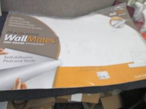 lot 147 image: At A Glance Wall Mates Dry Erase Wr...