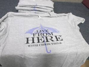 lot 177 image: 6- Large Printed Grey TShirts...