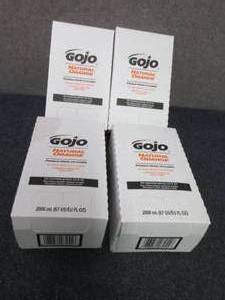 lot 249 image: 4- 2000 ml GoJo Natural Orange Pumi...