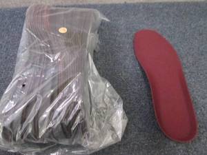 lot 268 image: 10 pr Removable Insoles...