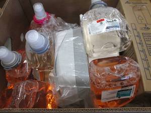 lot 280 image: Hand Soap  & Dispensers...
