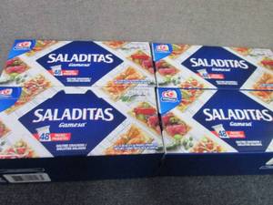lot 323 image: 4- 48 oz Saliditas Saltine Crackers...