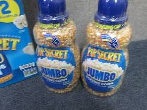 lot 353 image: 2- 50 oz Pop Secret Jumbo Popping C...