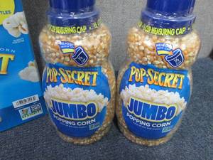 lot 354 image: 2- 50 oz Pop Secret Jumbo Popping C...