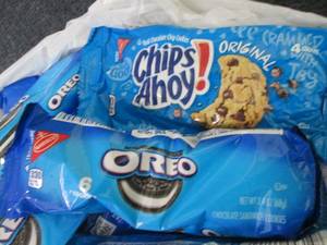 lot 399 image: 12 pks Assorted Cookies...
