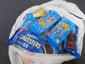lot 408 image: 12 pks Assorted Cookies...