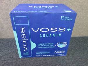 lot 410 image: 12- 850 ml Voss Aquamin Water...