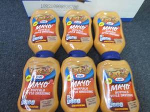 lot 451 image: 6- 22 oz Kraft Buffalo Style Dressi...
