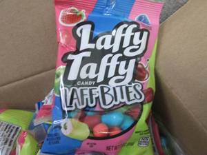 lot 455 image: 12- 3 oz Laffy Taffy Laff Bites...