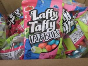 lot 457 image: 12- 3 oz Laffy Taffy Laff Bites...
