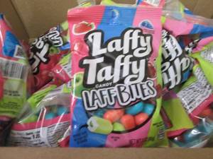 lot 458 image: 12- 3 oz Laffy Taffy Laff Bites...